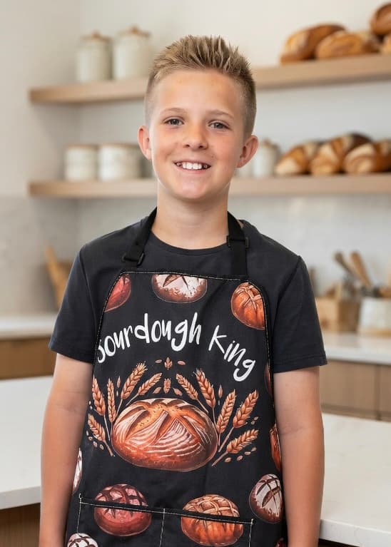 Easton, the baker behind Rise & Grind